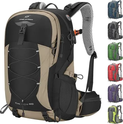 Imagen del producto de Mochila de senderismo Silecomplaza Wanderrucksack de 40 litros, ligera y con funda impermeable