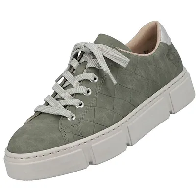 Produktbild von Rieker Sneaker - Olive Kunstleder Größe: 40 Normal