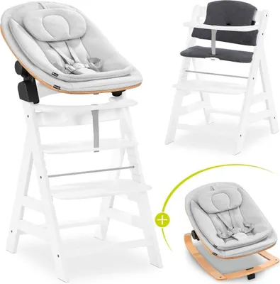 Produktbild von Hauck Alpha Plus Grey 4-tlg. Newborn Set Eco