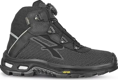Produktbild von UPOWER Unisex RL1E214-46 U-Power RL1E214-46-Sicherheitsschuh RED Lion Modell Kora S3 WR HI HRO SRC CI Größe, Schwarz, 46 EU