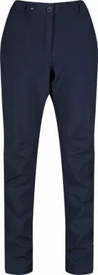 Produktbild von Regatta Fenton Softshellhose Damen in Kurzgrößen mit Fleecefutter, Farbe:Blau, Größe:42