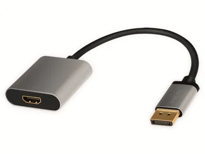 Immagine prodotto di LogiLink CDA0108 Cavo adattatore LogiLink DisplayPort - HDMI, 0,15 m