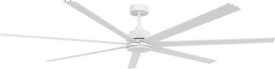 Produktbild von Energiespar Deckenventilator mit LED Beleuchtung und Fernbedienung Atlanta II 183 cm Weiß