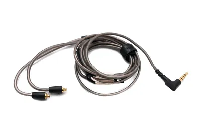 Produktbild von SYSTEM-S Audio Ersatz Kabel 120 cm AUX 3.5 mm Klinke Mikrofon für Sennheiser Kopfhörer AKG N5005 HD6XX IE 900