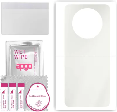 Produktbild von apgo Rückseite Schutzfolie, Matt, kompatibel mit Honor Magic4 Lite 4G, Hinten Hydrogel-Displayschutzfolie mit Positionierhilfe, kratzfest, einfache Montage