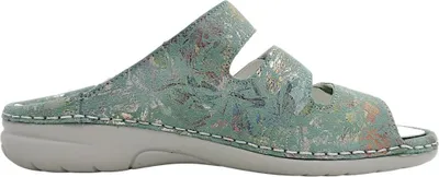 Productafbeelding van Waldläufer Gunna Damenschuhe Pantoletten Fußbett Grün Freizeit