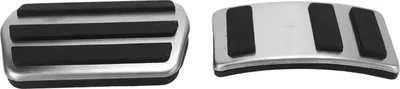 Image de Kit pédale d'accélérateur/frein, pédales antidérapantes, acier inoxydable, remplacement pour Ford Mustang Mach-E à partir de 2021