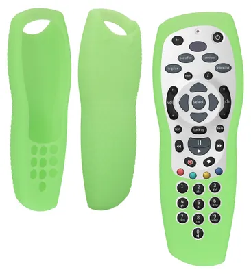 Produktbild von kwmobile Hülle Fernbedienung kompatibel mit Sky Plus HD / SKY+ HD Hülle - Silikon Case für TV Zubehör in Neon Grün