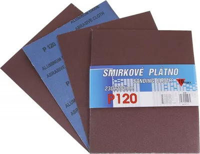 Produktbild von Schleifleinen 230x280mm P120 10St.