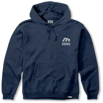Produktbild von Etnies Icon E Hoodie, marineblau/grau, Größe S