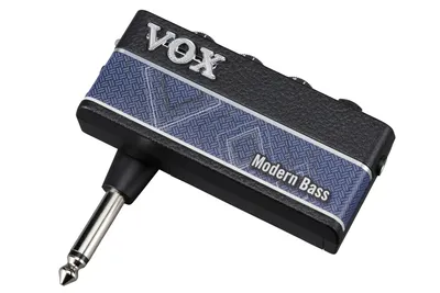 Produktbild von VOX Electronics amPlug3 Modern Bass, Kabelgebunden, 3,5 mm, E-Gitarre, Schwarz, Blau, Akku, AAA