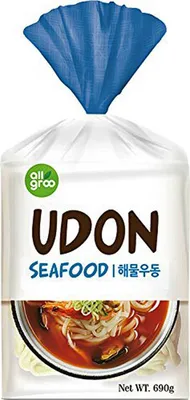 Produktbild von ALLGROO U Dong Nudeln mit Meeresfrüchte Geschmack 690g 2er Pack