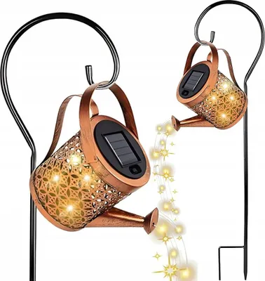 Obrázek produktu pro Zahradní Lampa Solární Vedla Led Dekorace Bušil Konev Pro Zahradní Terasu