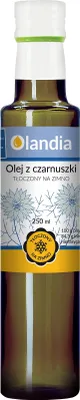 OLEJ Z CZARNUSZKI TŁOCZONY NA ZIMNO 250 ml - OLANDIA