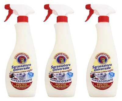 Produktbild von Chante Clair Universalentfetter - Superkraftreiniger 3x 600 ml - Marseille Duft für kraftvolle Reinigung"