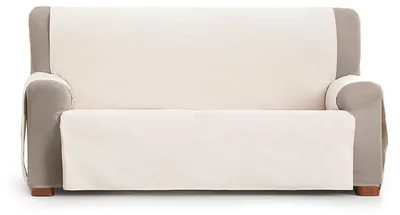 Sofaauflage wasserdicht atmungsaktiv 150 cm ecru