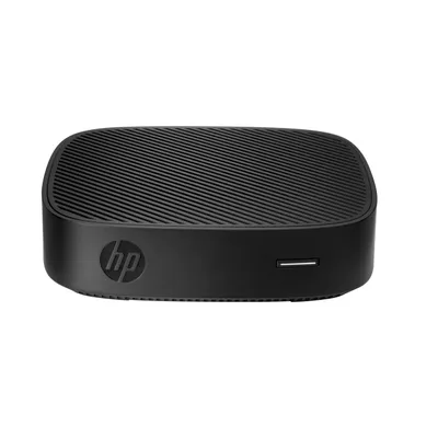 Produktbild von HP t430 v2 - Thin Client - DTS - 1 x Celeron N4020 / 1.1 GHz - RAM 4 GB - Flash - eMMC 32 GB - eMMC 5.1 - UHD Graphics 600 - GigE - WLAN: 802.11a/b/g/n/ac, Bluetooth 5.0 - HP ThinPro 64-bit - Monitor: keiner - Tastatur: Deutsch - TAA-konform