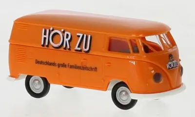 Produktbild von Brekina 32760 - 1/87 VW T1b Kasten HörZu, orange, Hörzu, 1960 - Neu