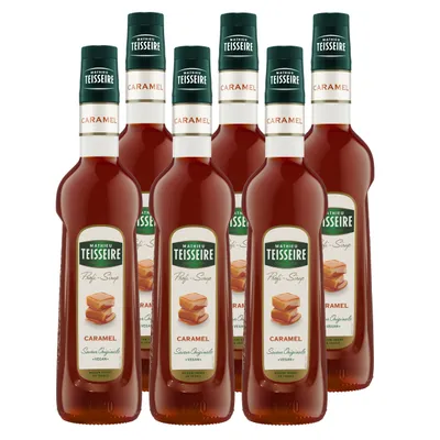 Image de Mathieu Teisseire Sirop pour boissons Caramel 0,7L (pack de 6)