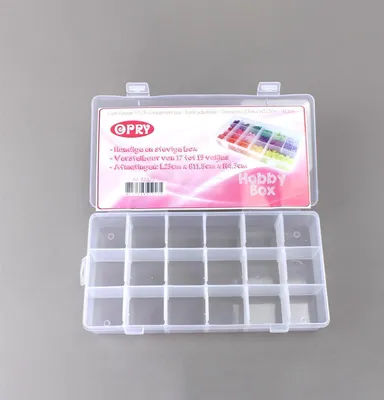 Produktbild von Kleineteilebox, verschiedene Größen 23 x 11,5 x 4,3 (3)