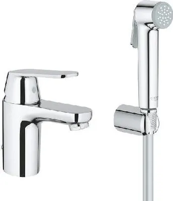 Zdjęcie produktu dla Grohe Eurosmart Cosmopolitan - Bateria umywalkowa Hygienica, chrom 23125000