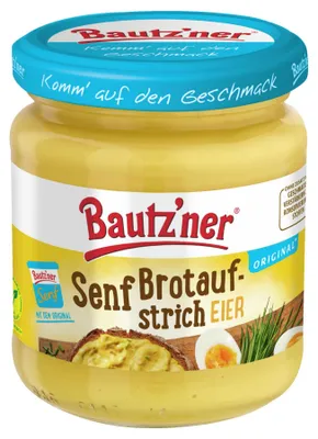 Produktbild von Bautzner Senf-Brotaufstrich Eier - 200ml