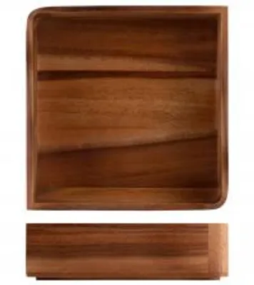 Immagine prodotto di H&H Coppa Acacia Quadra, 25Xh7Cm