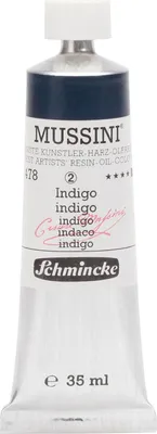 Schmincke 35ml MUSSINI Indigo Öl 10 478 009