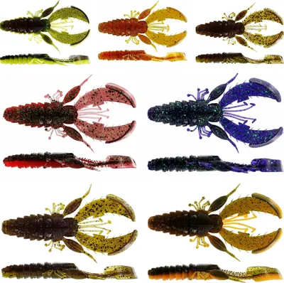 Produktbild von Westin CreCraw Creaturebait 8,5cm 7g - 5 Gummikrebse, Farbe:UV Craw