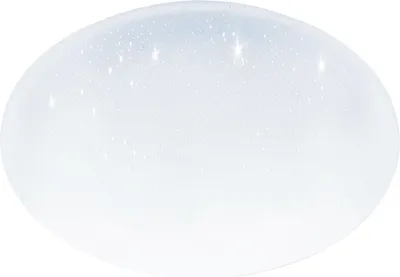 Immagine prodotto di EGLO lampada da soffitto Pogliola-S, Ø 50 cm, plafoniera LED effetto cristallo, lampada per soggiorno, lampada bianca, lampada per camera dei bambini, lampada per cucina, lampada per ufficio