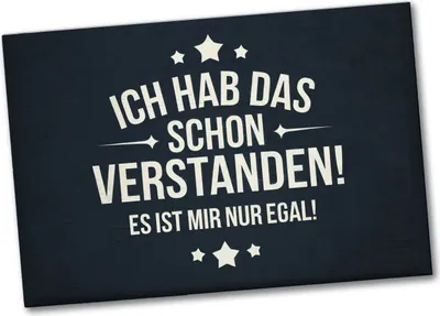 Produktbild von Schon verstanden, aber egal! Souvenir Souvenir Magnet