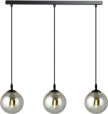 Obrázok produktu pre Luster Emibig 3xE14 40W COSMO 3 BLACK GRAFIT 712/3