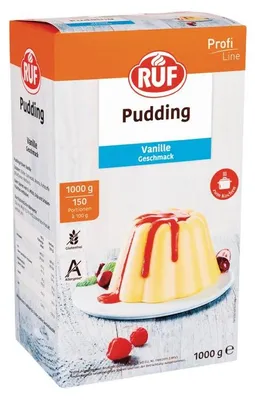 Produktbild von RUF Pudding-Pulver Vanille, (1 x 1 kg)