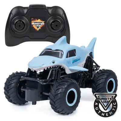 Produktbild von Monster Jam Megalodon (hellblau, 1:24)