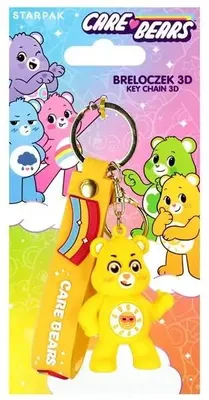 Image de Porte-clés 3D Care Bears « Les oursons attentionnés » Jaune Starpak