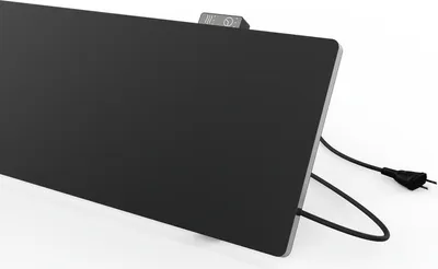 Detailfoto von LAVA DESK Zone in Schwarz mit Kabelanschluss; SUB unter dem Schreibtisch