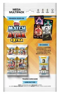 Image de Mega Multipack Match Attax Extra de la Ligue des Champions UEFA 2025/26