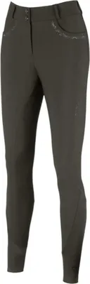Produktbild von Pikeur Damen CEELINA Highwaist Hose / Vollbesatz FFL deep khaki Selection HW 25, Größe:40