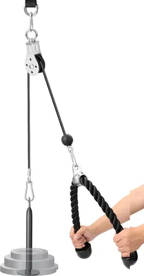 Obrázok produktu pre Fitness DIY kladka káblový stroj upevňovací systém nakladací kolík zdvíhanie ramena biceps triceps blaster ručné silové tréningové zariadenie