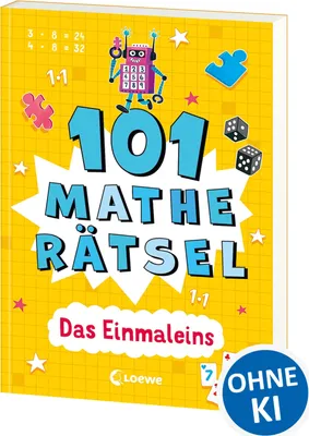 Produktbild von 101 Matherätsel - Das Einmaleins
