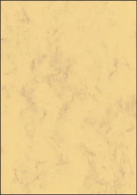 Produktbild von Designpapier Marmor A4 90g/qm sandbraun VE=10x100 Blatt