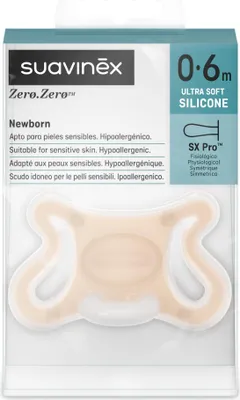 Zdjęcie produktu dla Suavinex Smoczek Zero Zero 0-6m