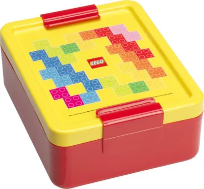 Produktbild von LEGO Brotdose LUNCH BOX BRICK PATTERN gelb