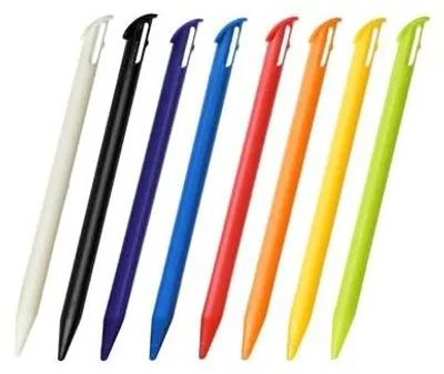 Zdjęcie produktu dla Rysik stylus do nintendo 3DS XL zestaw 8 sztuk kolorowy dla graczy