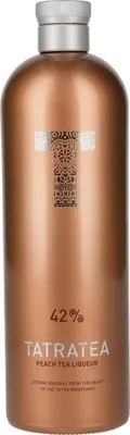 Produktbild von Tatratea 42 Peach & White Tea Liqueur 700ml 42% Vol.