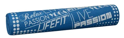 Zdjęcie produktu dla Mata gimnastyczna LIFEFIT® SLIMFIT PLUS, 173x58x0,6cm, niebieska