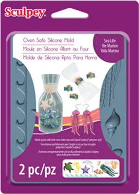 Produktbild von Silikonform Sculpey - Meeresleben