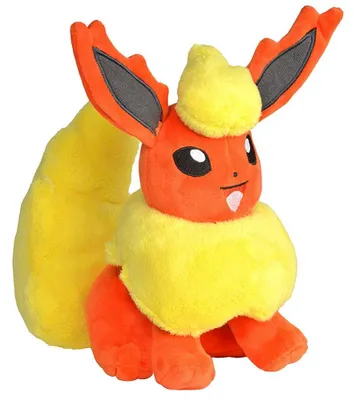 Produktbild von Pokemon Plüsch-Figur | 20 cm Plüsch-Tier | Stofftier | Kuscheltier Flamara
