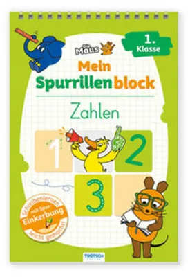 Immagine prodotto di TRÖTSCH - Die Maus Mein Spurrillenblock Zahlen Übungsbuch