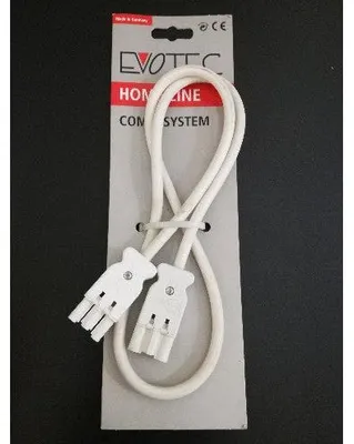 Produktbild von Evotec Wipo Verbindungskabel mit Wieland Stecker 100cm weiß